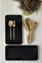 Black Gold Siera Boat Plate 33*17 cm 2 Pieces - 5