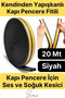 Door and Window Cold Insulation Tape Wick Self Adhesive Rubber Insulation Tape 2X10=20 Mt