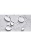 Bathroom Curtain 7085 2x110x200, Curtain Pipe Hanger, Corner Pipe White Gift, Shower Curtain Set - 3