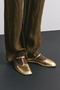 Babet 2523 - Blunt Gold Women's Babet with Window