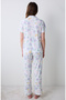 Love More Shirt Pants Multicolor Pajama Set - 4