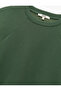 Regular Fit Three Thread Sh Fleece-Lined Long Sleeve Crew Neck Basic Sweatshirt - 5