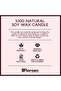 Root Chakra Kök Çakra Açıcı Soya Mumu - 3