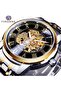 Original Mechanical Men's Wristwatch Steel Case Strap