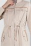 BELI BANDED ZIPPERED TRENCH COAT 10773 - 4