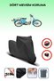 Honda C70 Super CubSIAH MOTORCYCLE BRAND REAR BAG UNCOMPATIBLE