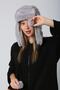 Gray Faux Fur Plush Women's Hat with Earmuffs - 8
