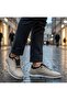 Men's Beige Genuine Nubuck Leather Casual Shoes 640 - 5