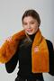 Saffron Soft Textured Plush Women's Neck Collar - 6