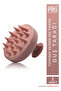 Pink Soft Silicone Hair Care Massage Comb Shower Hair Leather Massage Brush