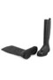 Women's Black Leather Boots - 4