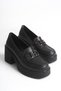 Lofi̇n Women's Loafer Shoes with Buckle Detail