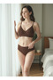 Women's Seamless Strapless Bra Panty Set Comfortable Stylish Stretchy Underwear Set - 3