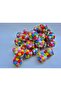 Cat Play Ball with Colorful Pompom and Sound - 7 Cm - 4