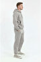 Stone Color 3 Thread Side Pocket Tracksuit Set (Soft Wool Fabric Inside) - 5