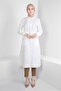 BELTED EMBROIDERY DETAIL TUNIC 44220