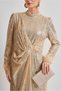 Pul Sequin Evening Dress 50438 - 4