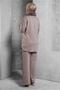 Fur Detail Pants Suit 45086 - 3