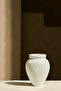 Rustic Handmade Textured Ceramic Decorative Vase - 20 cm - 4