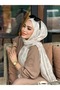 Luxury Shawl C Pattern Cotton Solf Wool Silk Shawl 4 Seasons Double-Sided Gold Series 70 X 200 cm - 3