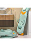 - Baby Bath Shampoo Chair With Headrest - Green - 2