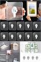 Ultra Strong Self-Adhesive 8Pcs Transparent Hanger Screw Hanger Toblo Hanger Bathroom Kitchen Hanger