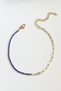 Women's Steel Bracelet Thin Waterway Ellipse Mix Chain Bracelet