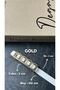 Icon Square Patterned Gold Buckle Model Women's Belt Waist Belt Coat Belt Dress Belt - 3