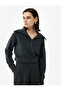Regular Fit Long Sleeve Half Button Detailed Wide Polo Neck Knitwear Sweater