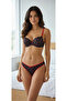 Stylish Night Lingerie Set with Bra and Panties, Patterned, Padded, Supported, Adjustable Straps and Panty Detail - 4