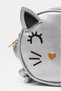 Girl's Shoulder Bag with Round Cat Head Design Faux Girl's Bag - 7