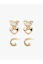 Dangle Heart Earrings - 2