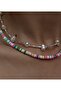 Pearl Necklace and Fimo Design 2-Piece Necklace - 2