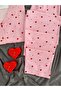 Women's Patterned Buttoned Premium Thermosoft Pajama Set with Underwear - 5