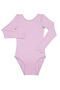 Girls' Long Sleeve Low Back Gymnastics Ballet Leotard - 2