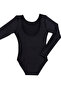 Girls' Long Sleeve Low Back Gymnastics Ballet Leotard - 2