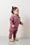 Baby Girl & Child Three-String Hooded 2-Piece Set - 4