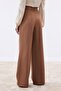 Belted Casual Trousers - Camel - 6