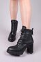 Rostock Heeled Boots with Lace Accessories Black - 5
