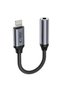 Adaptor iPhone Lightning - Mini Jack 3.5mm - Negru - 5