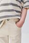 Boy's Stone Color Trousers - 2