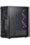 علبة Lander 500 RGB سوداء ATX - 4