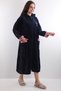 100% Bamboo Women's Zippered Hooded Long Dressing Gown - 4