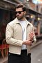 Basic Oversize Leather Jacket - Iconic Design with Double Zipper - 2