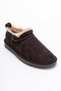 Novelle Brown Suede Genuine Leather Shearling Women's Ankle Boots - 3