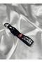 Turkish Airline Black 15cm Fabric Keychain Quality Auto-Moto Accessory Double Sided Printing - 3