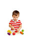 Hobby House 17 Piece Cuttable Wooden Fruit Vegetable Toy Set