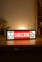 Like & Subscribe / Like & Subscribe Designed Night Light Decorative Lighting - 2
