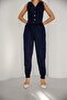 Women's Corduroy Pocketed Elastic Waist Jogger Pants - 3