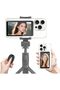 Wireless Selfie Monitor Screen for iPhone & Android, 1800mAh Magnetic Phone Vlog Selfie Screen with